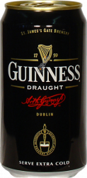 Guinness Draught Lattina cl33 - Guinness - Birra Irlanda
