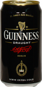 Guinness Draught Lattina cl33 - Guinness - Birra Irlanda