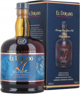 El Dorado 21y 70cl - Demerara Distillers ltd - Rum Guyana Britannica