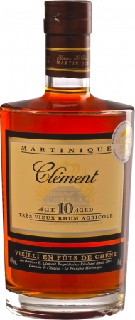 Clement Martinique 10y 70cl - Heritiers h. Clement le Francois - Rum Guadalupe