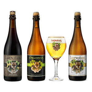 Pacchetto Birra Lupulus - Brasserie les 3 Fourquetes - Birra Belgio